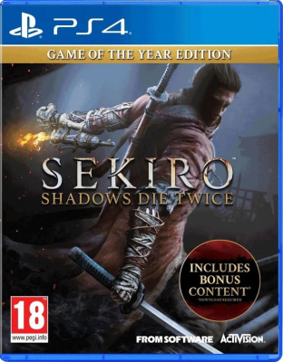 Игра Sekiro: Shadows Die Twice - Game of the Year Edition (PS4) (rus sub)