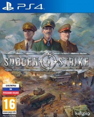 Игра Sudden Strike 4 (PS4) (rus sub) б/у