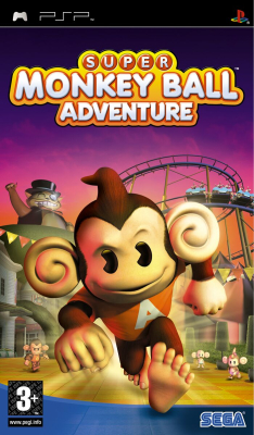 Игра Super Monkey Ball Adventure (PSP) (eng) б/у