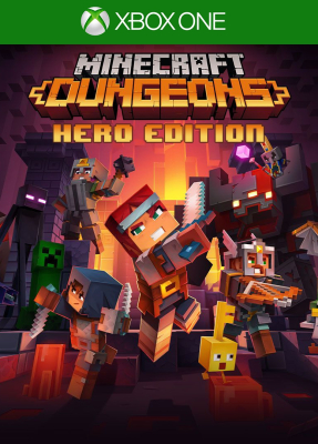 Игра Minecraft Dungeons (Xbox One) (rus sub) б/у
