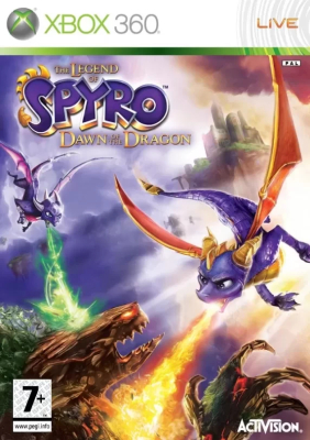 Игра The Legend of Spyro. Dawn of the Dragon (Легенда о Спайро: Рождение дракона) (Xbox 360) (eng) б/у