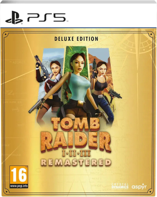 Игра Tomb Raider I-III Remastered - Deluxe Edition (PS5) (rus)
