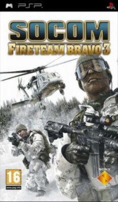 Игра Socom US Navy Seals Fireteam Bravo 3 (PSP) (rus) б/у